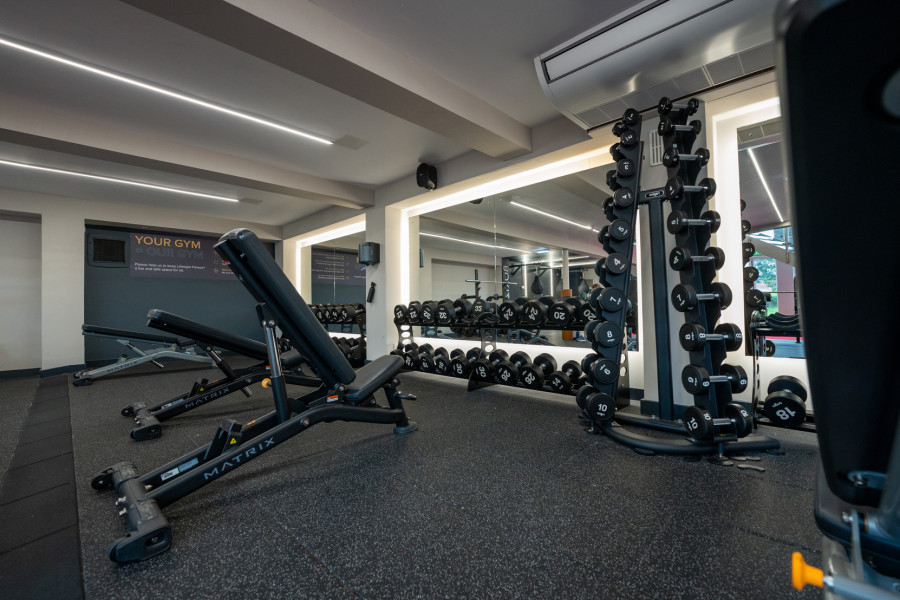 Deeside Free Weight area