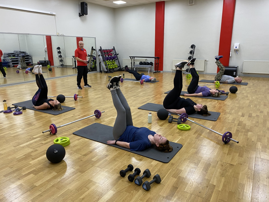 Staines Class in progress